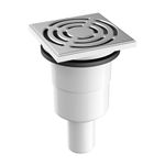 Kit de sifón con juntas para desagüe Powerpanel, vertical